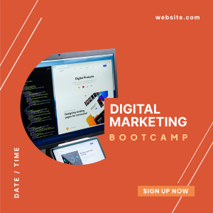 Digital Marketing Bootcamp Instagram post Image Preview