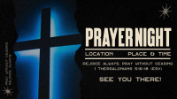 Modern Prayer Night Facebook event cover Image Preview