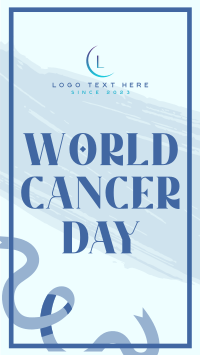 Minimalist Cancer Awareness Instagram story Image Preview
