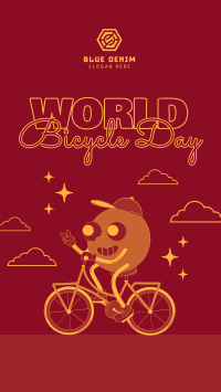 Celebrate Bicycle Day Instagram Reel Image Preview