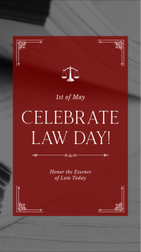 Formal Law Day TikTok video Image Preview