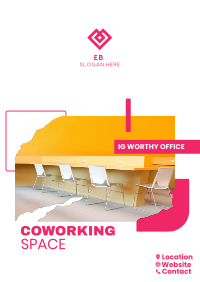 IG Worthy Office Flyer Design