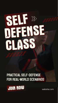 Self-Defense Class TikTok Video Preview