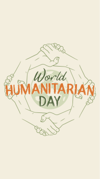 World Humanitarian Day Facebook Story Design