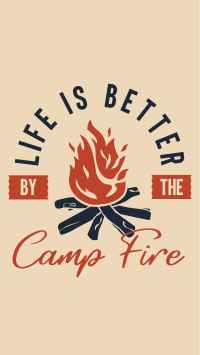 Camp Fire YouTube Short Preview