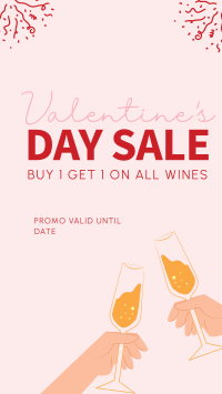 Wine Sale Instagram Story Design