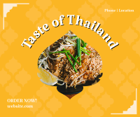 Taste of Thailand Facebook Post Design