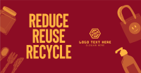 Reduce Reuse Recycle Facebook Ad Design