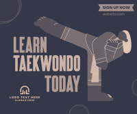 Taekwondo for All Facebook Post Design