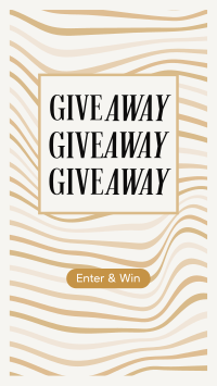 Giveaway Promo Instagram Reel Image Preview