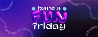 Fun Friday Balloon Facebook cover Image Preview