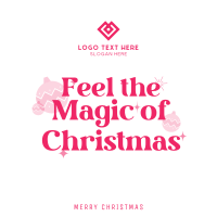 Magical Christmas Linkedin Post Image Preview