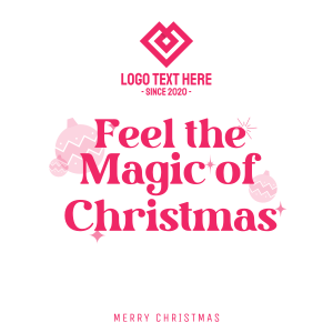 Magical Christmas Linkedin Post Image Preview