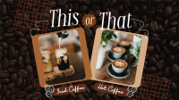 This or That Coffee Facebook event cover Image Preview