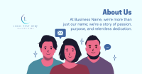 About our Team Facebook Ad Preview