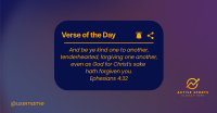 Verse of the Day Facebook ad Image Preview