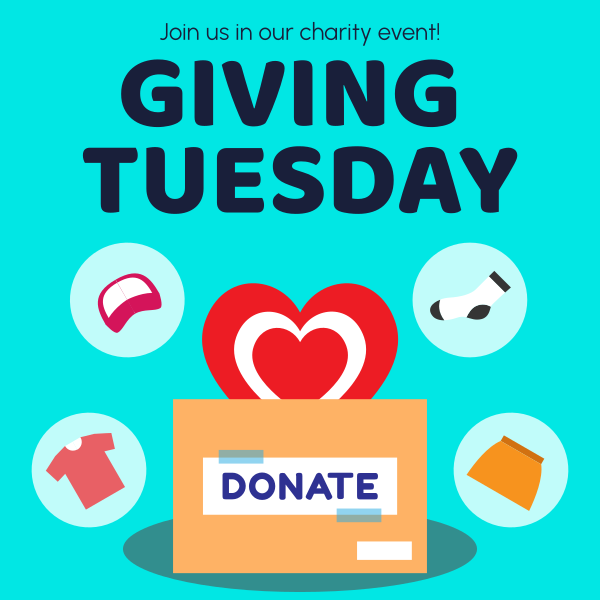 Giving Tuesday Charity Event Instagram Post Design Image Preview