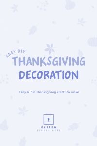 Happy Thanksgiving Pinterest Pin Image Preview