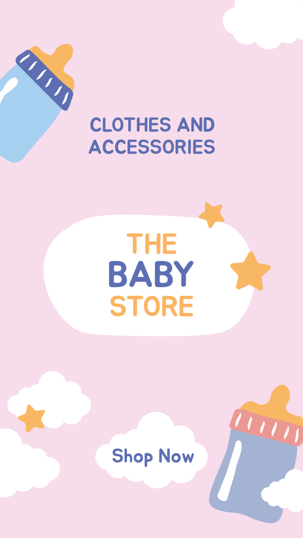 The Baby Store Instagram Story Design