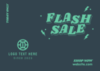 Flash Sale Thunder Postcard Image Preview