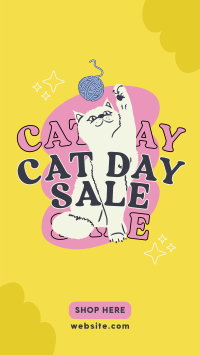 Meow Day Sale Instagram reel Image Preview