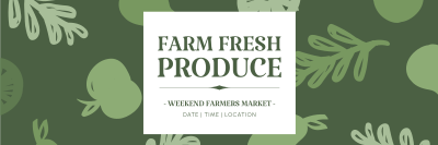 Farm Fresh Produce Twitter header (cover) Image Preview