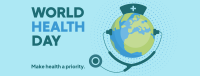 World Health Priority Day Facebook cover Image Preview
