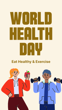 World Health Day Instagram Story Design