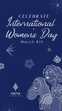 Celebrate Women's Day Facebook story Image Preview