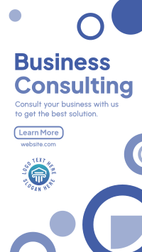 Abstract and Shapes Business Consult YouTube short Image Preview