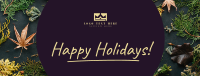 Happy Holidays Facebook cover Image Preview