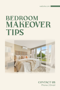Bedroom Makeover Tips Pinterest Pin Design