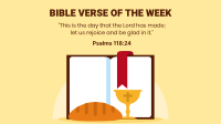 Verse of the Week Facebook Event Cover Design