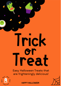 Halloween Recipe Ideas Flyer Image Preview