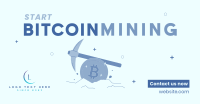 Start Crypto Mining Facebook Ad Design