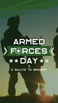 Armed Forces Day Facebook story Image Preview