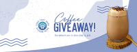 Coffee Giveaway Cafe Facebook cover Image Preview