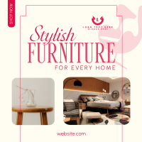 Stylish Furniture Store Instagram post Image Preview