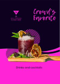 Ladies Night Cocktails Flyer Design