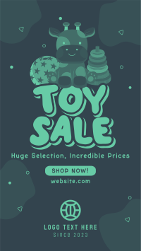 Toy Store Sale Facebook Story Design