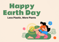 Plant a Tree for Earth Day Postcard Image Preview