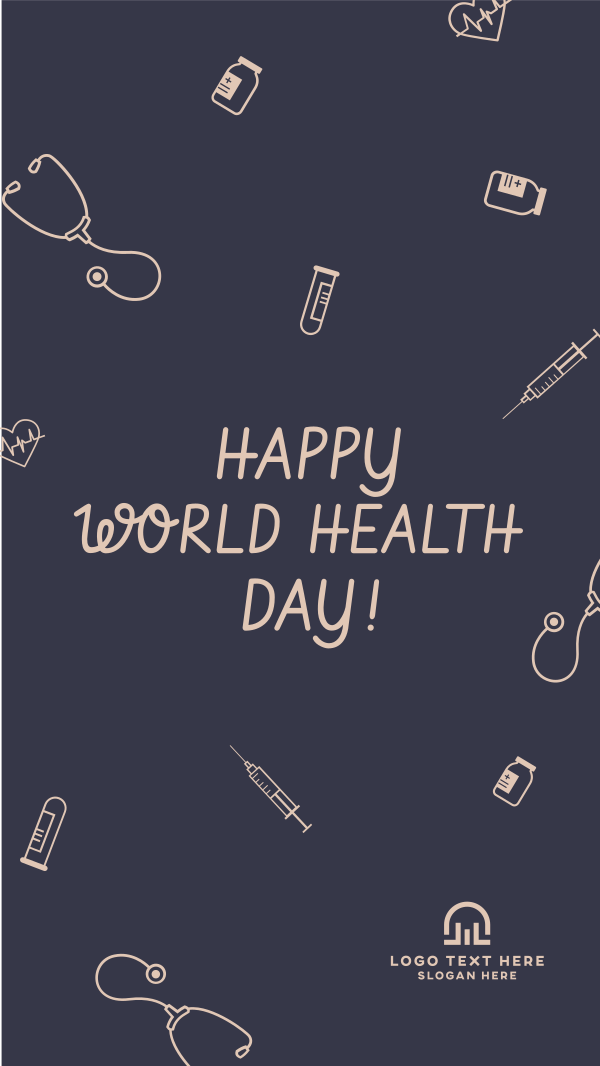 World Health Day Icons Instagram Story Design Image Preview