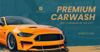 Premium Carwash Facebook ad Image Preview