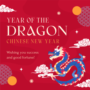 Year Of The Dragon Instagram post Image Preview