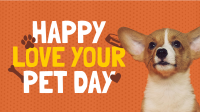 Wonderful Love Your Pet Day Greeting Animation Image Preview