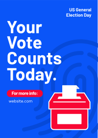 Drop Your Votes Flyer Design
