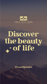 Discover Life Facebook Story Design