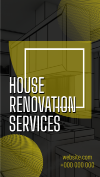 Sleek and Simple Home Renovation Video Image Preview