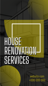 Sleek and Simple Home Renovation TikTok video Image Preview