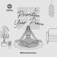 Have A Relaxing Day! Instagram Post Design